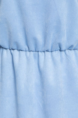 Платье Неслучайная встреча (пыльно-голубое) П15094-19М