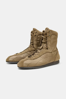 SPORTY HIGH-TOP TRAINERS