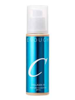 Enough Увлажняющий тональный крем для лица с коллагеном N00 / Collagen 3X Moisture Foundation SPF15, слоновая кость, 100 мл