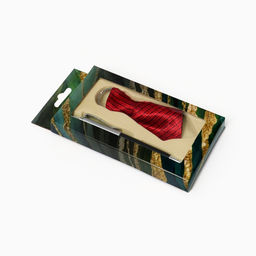 Набор подарочный 2 в 1, ручка, брелок-галстук, МИКС