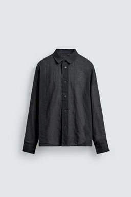 FLUID DENIM SHIRT - Zara фото 8
