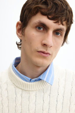 Jersey en punto trenzado Regular Fit - H&m фото 5
