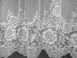 М119 ЗАНАВЕСКА ДЛЯ КУХНИ белый 5.30 м*1.65 м