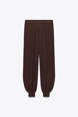 PUFF KNIT TROUSERS - Zara фото 15