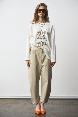 Лонгслив женский с принтом 1292 - Milmil фото 4