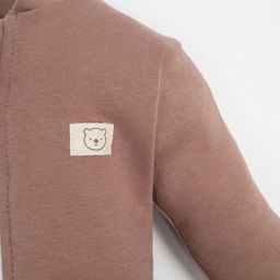 Комбинезон на молнии Крошка, Я BASIC LINE, рост 68-74 см, коричневый - Крошка я фото 6