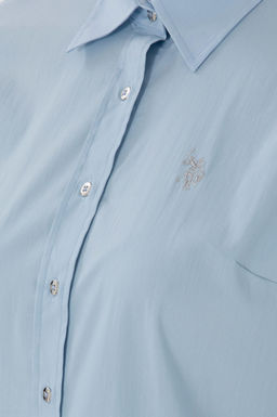Kad_n A__k Mavi Uzun Kollu Basic G_mlek Sepette S_rpriz _ndirim - U.s. polo assn фото 7
