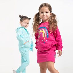 CRB wear/CWKG 62810-46-282 Джемпер модель свитшот для девочки, фуксия/Ex.Cherubino  фото 3