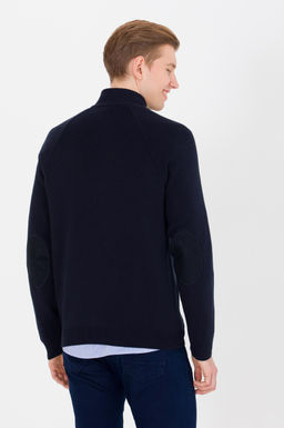 Мужской темно-синий трикотажный кардиган Неожиданная скидка в корзине - U.s. polo assn фото 11