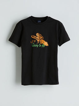 Bisiklet Yaka Erkek ?ocuk Ti??rt