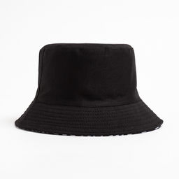 Панама женская MINAKU принт зебра, чёрная, белый, размер 56-58