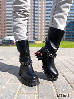 Сапоги (36-40)р. / шт. - Mergemax фото 3