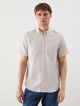 Regular Fit K?sa Kollu Arm?rl? Erkek G?mlek