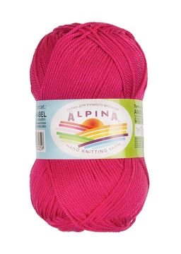 Пряжа ALPINA ANABEL 100% мерсеризованный хлопок 10 шт. х 50 г 120 м  6 м
