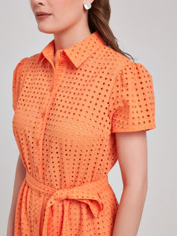 Платье макси из шитья - Stilla фото 6