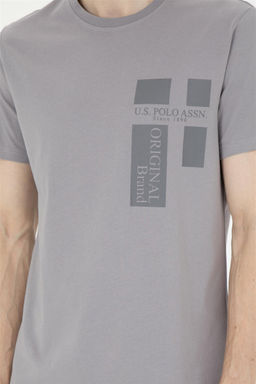 Мужская темно-серая футболка - U.s. polo assn фото 6