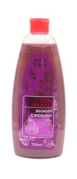 Марья-Краса Гель д/душа 100% натур.экст."Инжир+Ежевика" Без Парабенов 750мл.6 /MK41023/