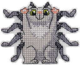 Klart набор для вышивания 8-556 Магниты. Кошачий карнавал 7.5 х 6 см