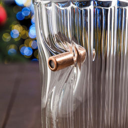 Стакан гранёный с пулей Новый год, 250 мл