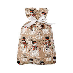 Сладкий новогодний подарок Снеговик