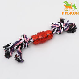 Игрушка тренировочная канатная Леденец, микс цветов