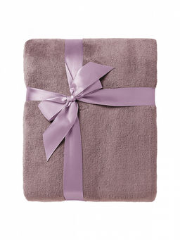 Плед плюшевый 150x200 лавандовый