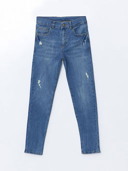 Beli Ayarlanabilir Lastikli Erkek ?ocuk Jean Pantolon