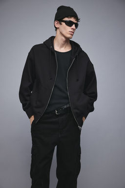 Chaqueta sudadera con capucha Oversized Fit