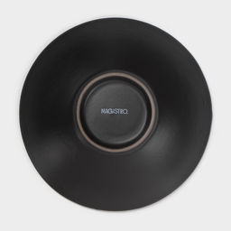 Цена за 4 шт. Салатник Magistro Black style, d=17.8 см, фарфор, чёрный  фото 4