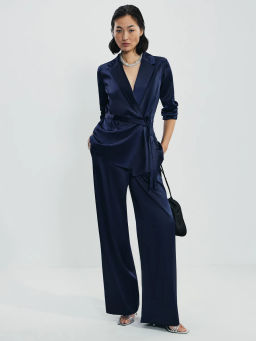 Атласные широкие брюки / Zarina