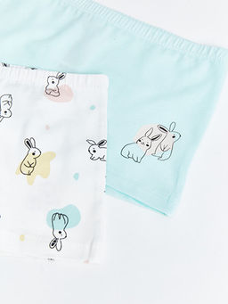 Bask?l? K?z ?ocuk Boxer 3l? - Waikiki фото 3