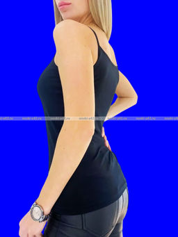 Цена за 1 шт. Майки женские Miss Emma Турция Бретели СИНИЕ код 120,124,128, 512