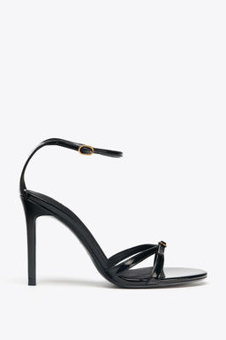 HIGH-HEEL BUCKLE SANDALS - Zara фото 6
