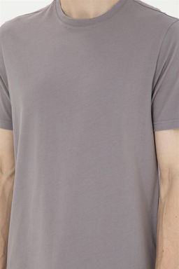Футболка U.S. Polo Assn базовая серая из хлопка  фото 6