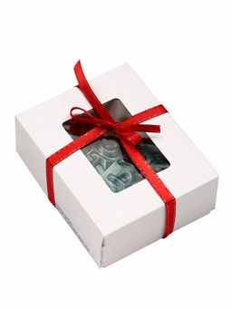 Шоколадная фигурка Елка С Новым годом, кондитерская глазурь, 85 г