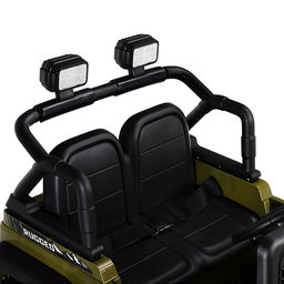 Электромобиль детский "Городской внедорожник" (цвет зеленый)