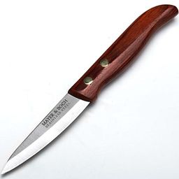 23432 Нож 8,9см. ручка дерево МВ (х240) цена за 1 нож