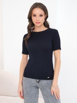 Футболка вязаная лапша - Stilla фото 4