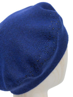 Берет жен. альп+акр LB-N88706 d.blue - Labbra фото 3