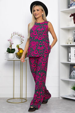 Костюм Стильный акцент (малиново-зеленый) К13906-25М - Lt collection фото 10