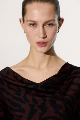 Top con escote drapeado - H&m фото 2