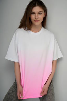 Женская хлопковая футболка оверсайз Happyfox - Happy fox фото 9