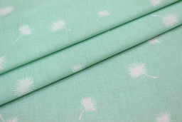 Поплин Одуванчики - зонтики, (комп), ш.1.5м, хлопок-100%, 110гр/м.кв - Купава фото 2