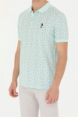 Мужская футболка водно-зеленого цвета - U.s. polo assn фото 6