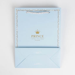 Цена за 10 шт. Пакет подарочный, упаковка, «Прекрасный принц», 26 х 21 х 11 см