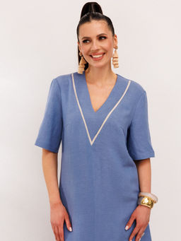 Платье Galean Style 1006 синий