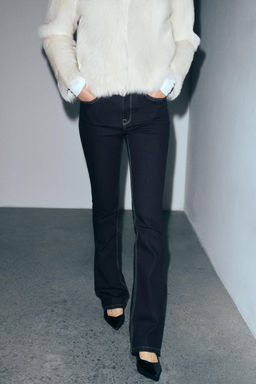 ZW COLLECTION BOOTCUT HIGH-WAIST JEANS - Zara фото 2