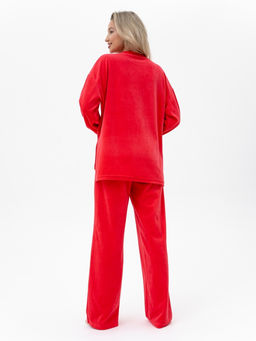 Костюм велюр ,коралловый - Binita фото 9