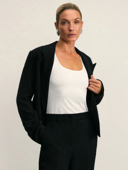 Базовый топ с широкими бретелями / Zarina  фото 2