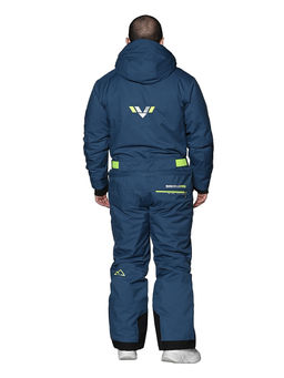 Комбинезон A-89031 Серо-голубой